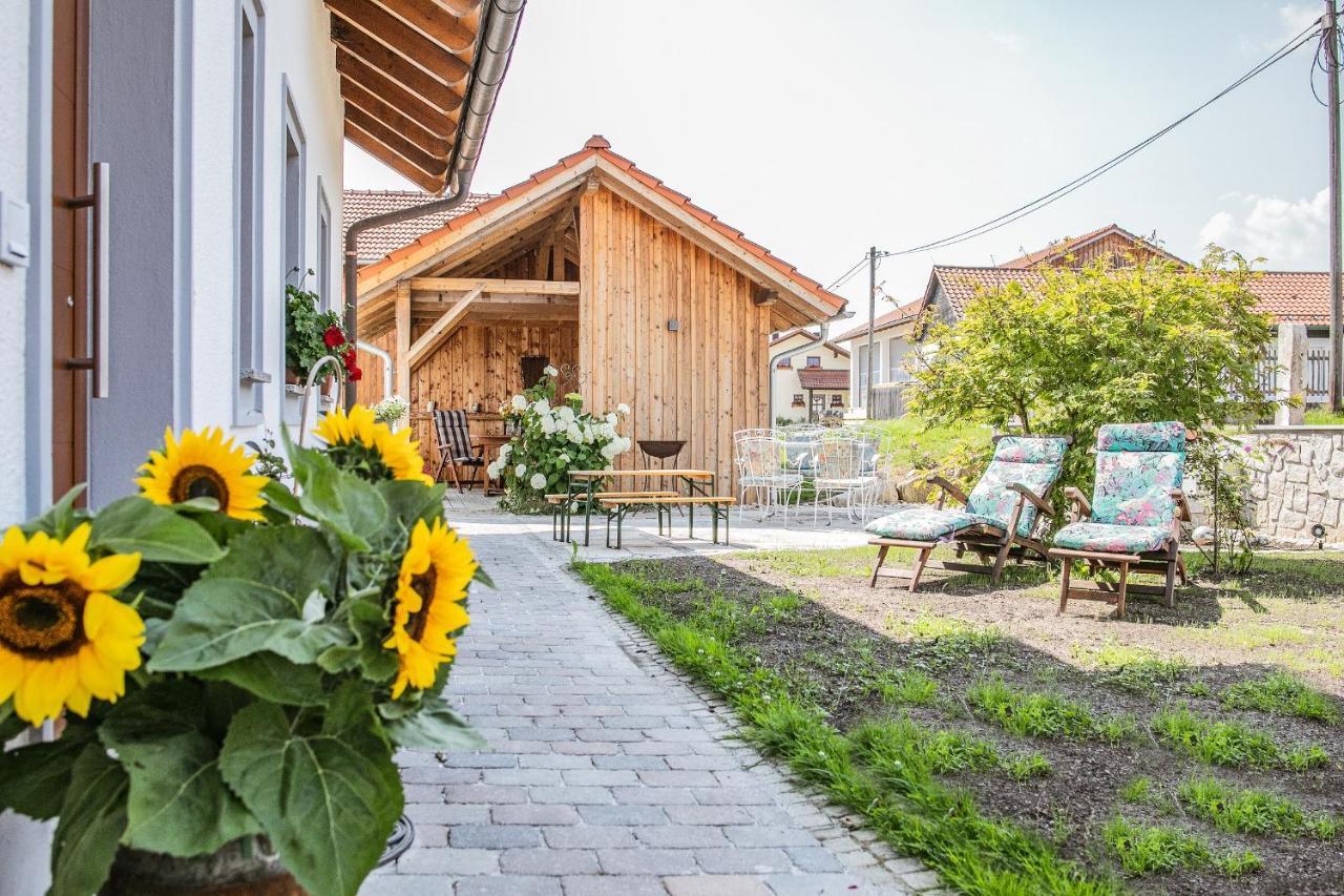 Ferienhof Naderhirn - Bauernhof Wegscheid Ngoại thất bức ảnh