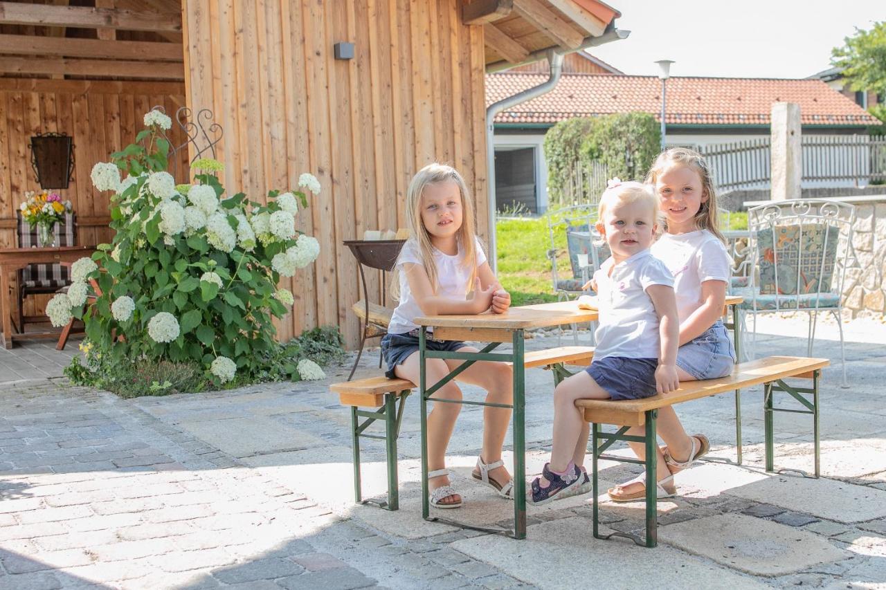 Ferienhof Naderhirn - Bauernhof Wegscheid Ngoại thất bức ảnh