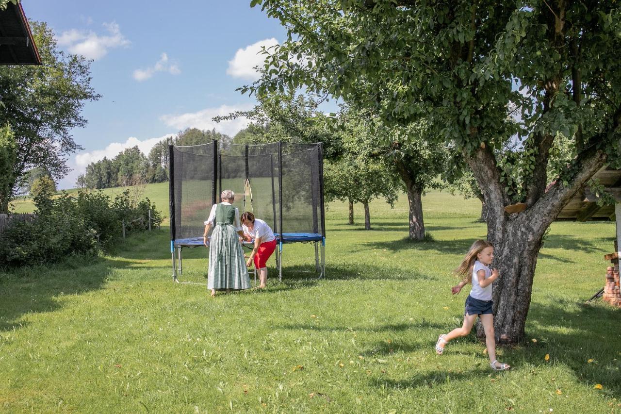 Ferienhof Naderhirn - Bauernhof Wegscheid Ngoại thất bức ảnh