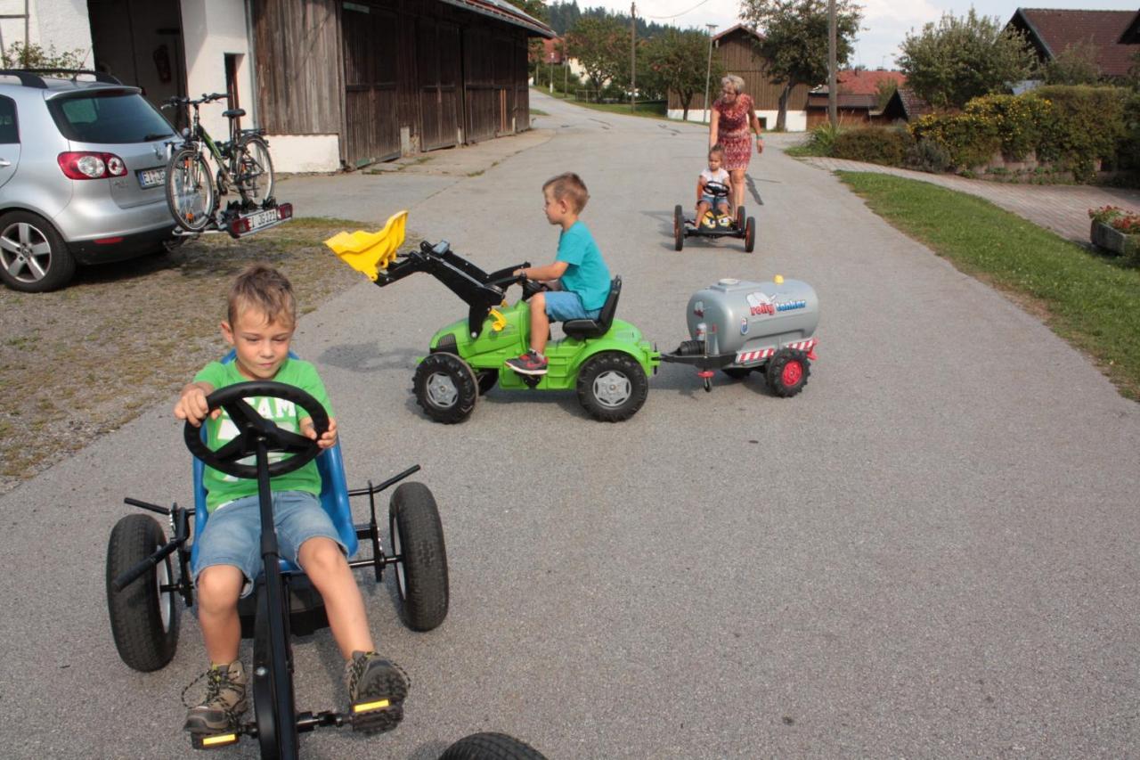 Ferienhof Naderhirn - Bauernhof Wegscheid Ngoại thất bức ảnh